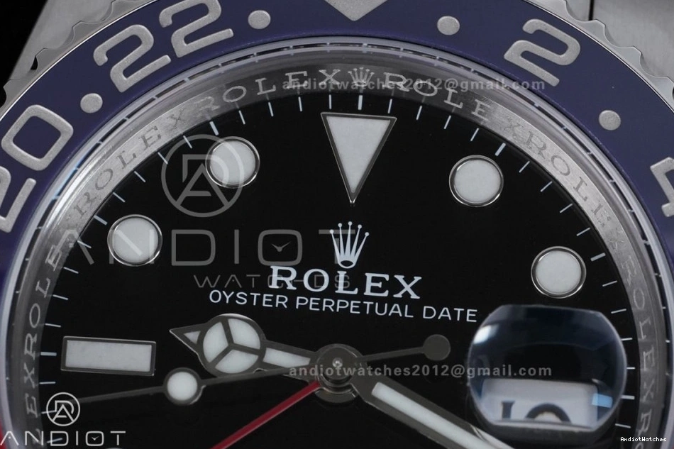 Pepsi BLRO SS Bracelet SH3285 ARF Bezel GMT 858 (UV II 1:1 904L Master New ) Best Edition Oyster On 126710 V OdorResistant 0913